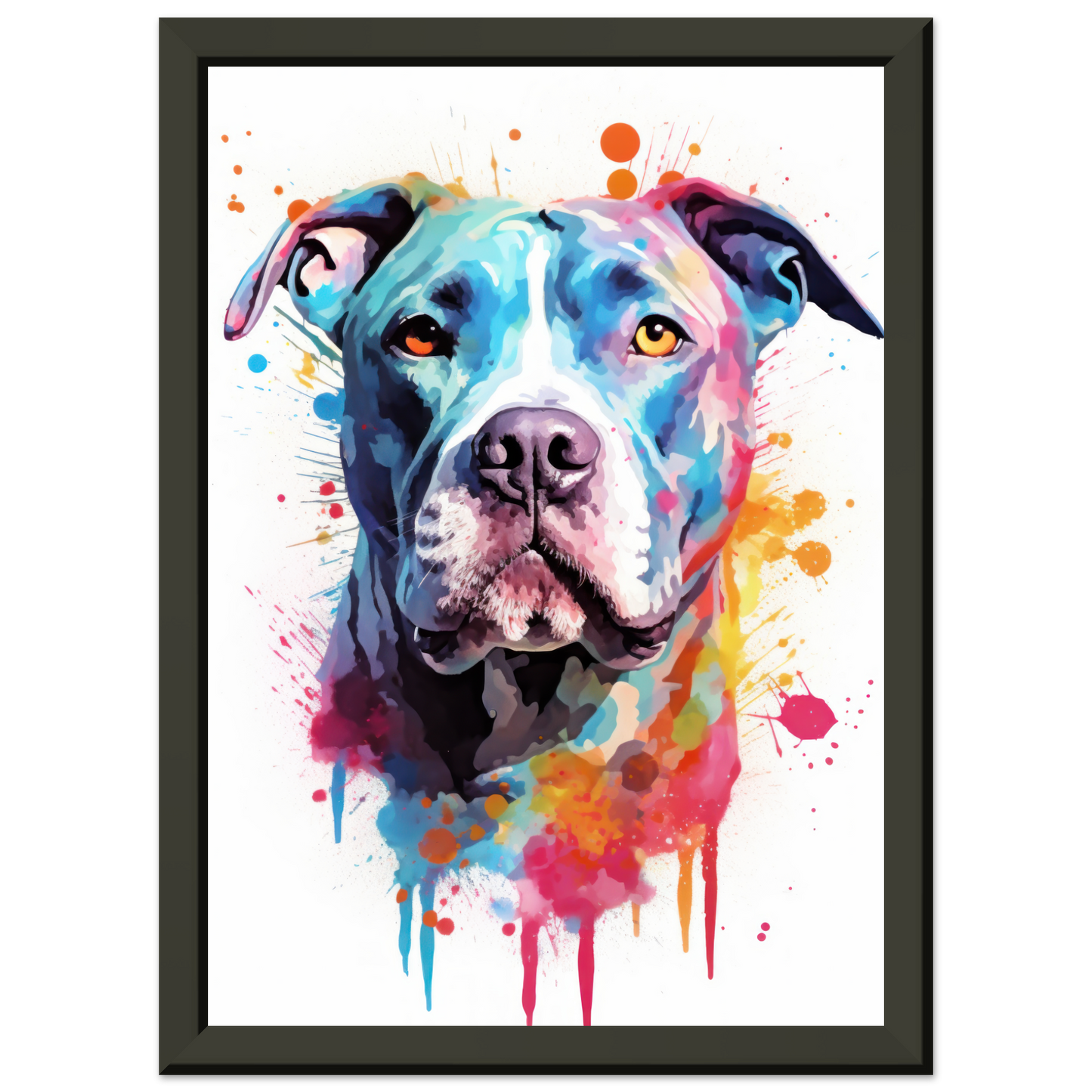 American Staffordshire Terrier Pop Art (DOG161)