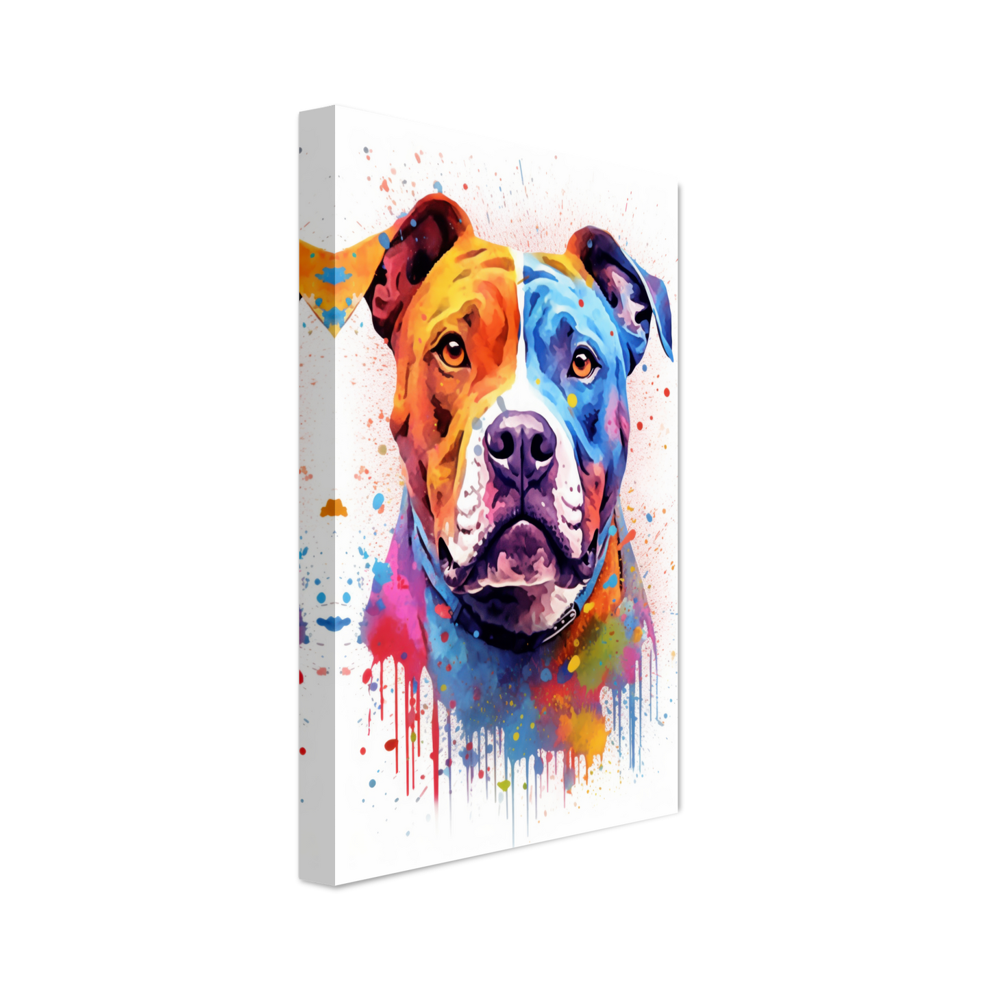 American Staffordshire Terrier Pop-Art (DOG163)