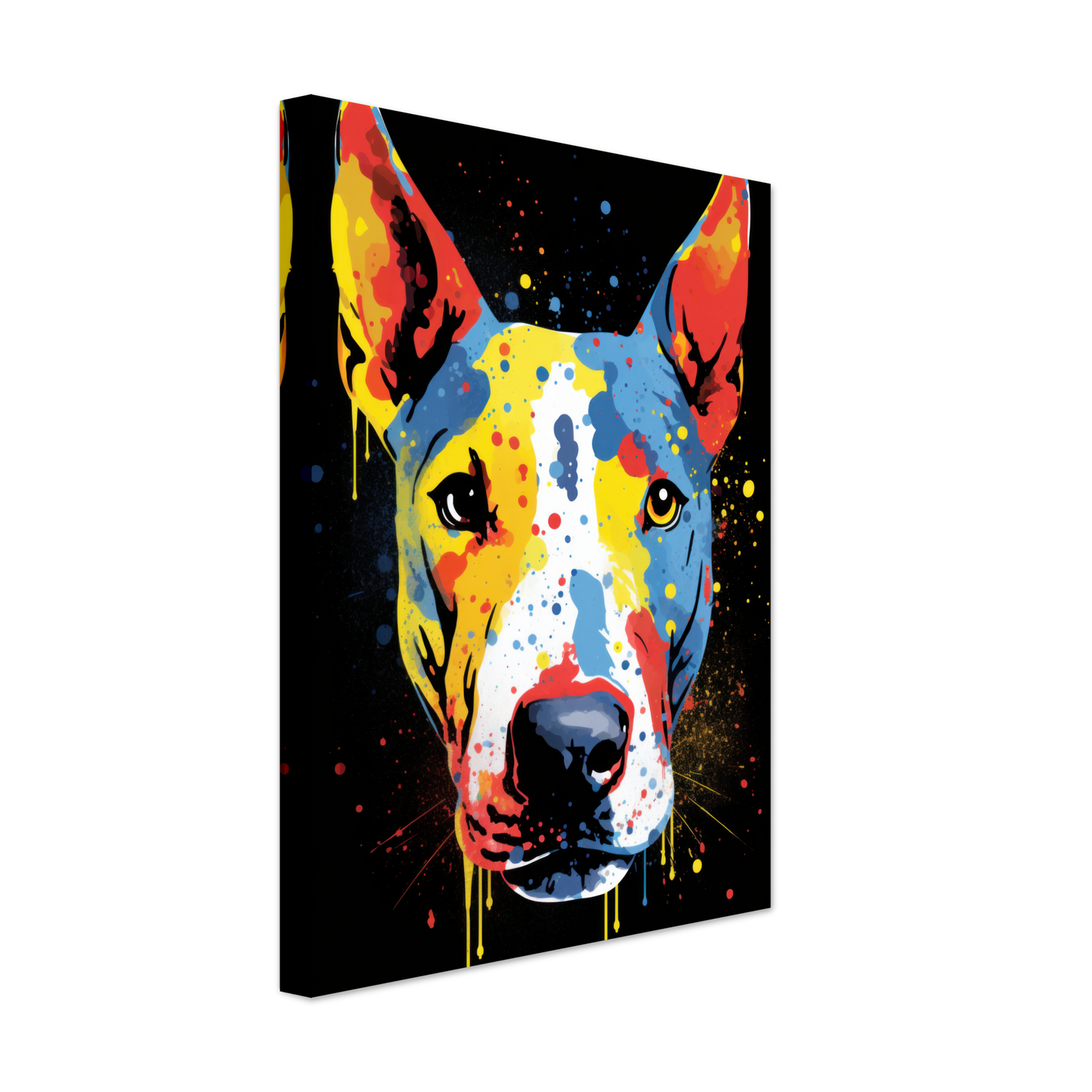 Bullterrier Pop-Art (DOG165)