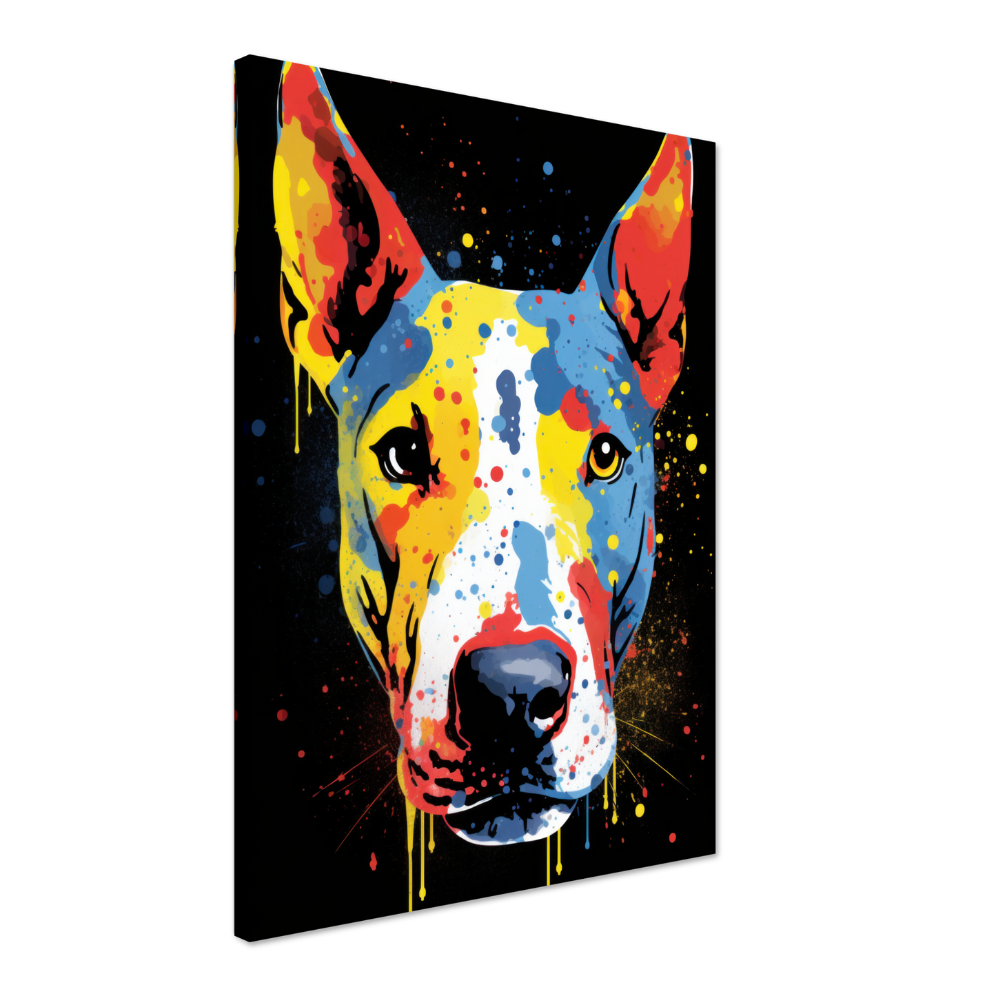 Bullterrier Pop-Art (DOG165)