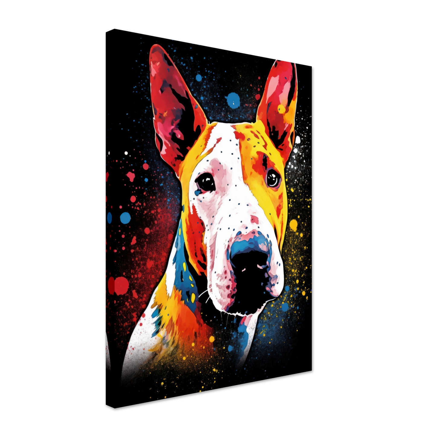 Bullterrier Pop-Art (DOG166)