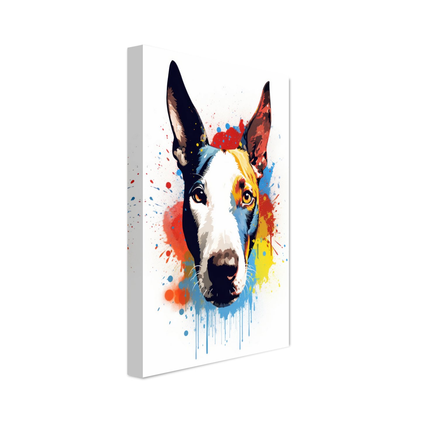 Bullterrier Pop-Art (DOG170)