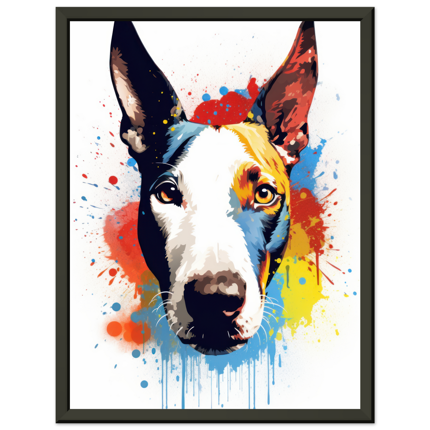 Bullterrier Pop-Art (DOG170)