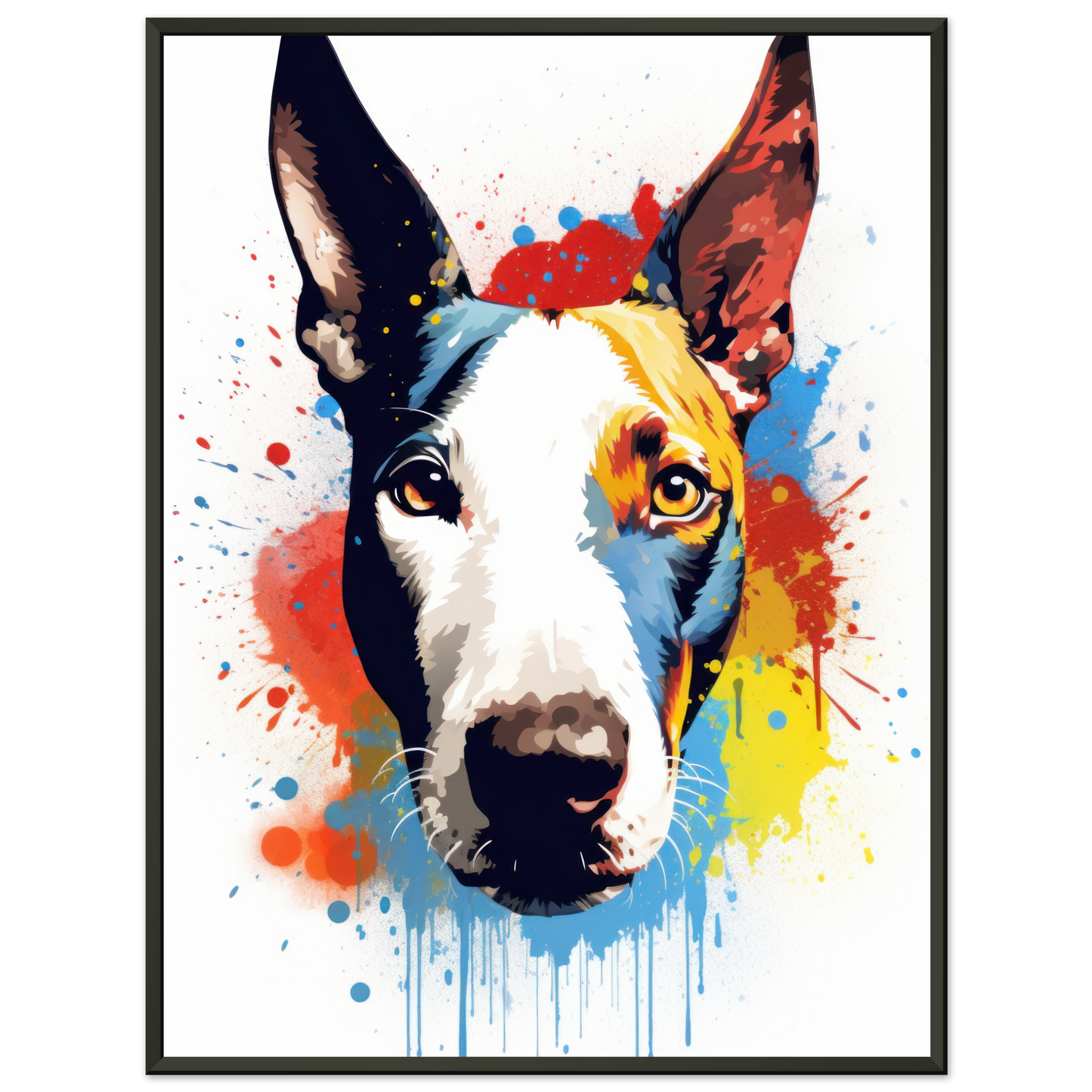 Bullterrier Pop-Art (DOG170)