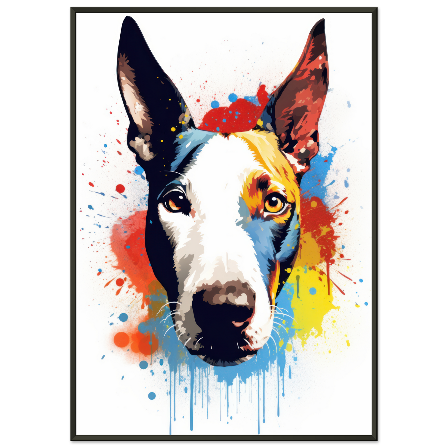 Bullterrier Pop-Art (DOG170)