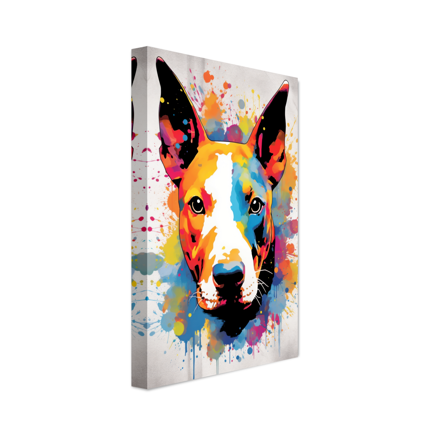 Bullterrier Pop-Art (DOG171)