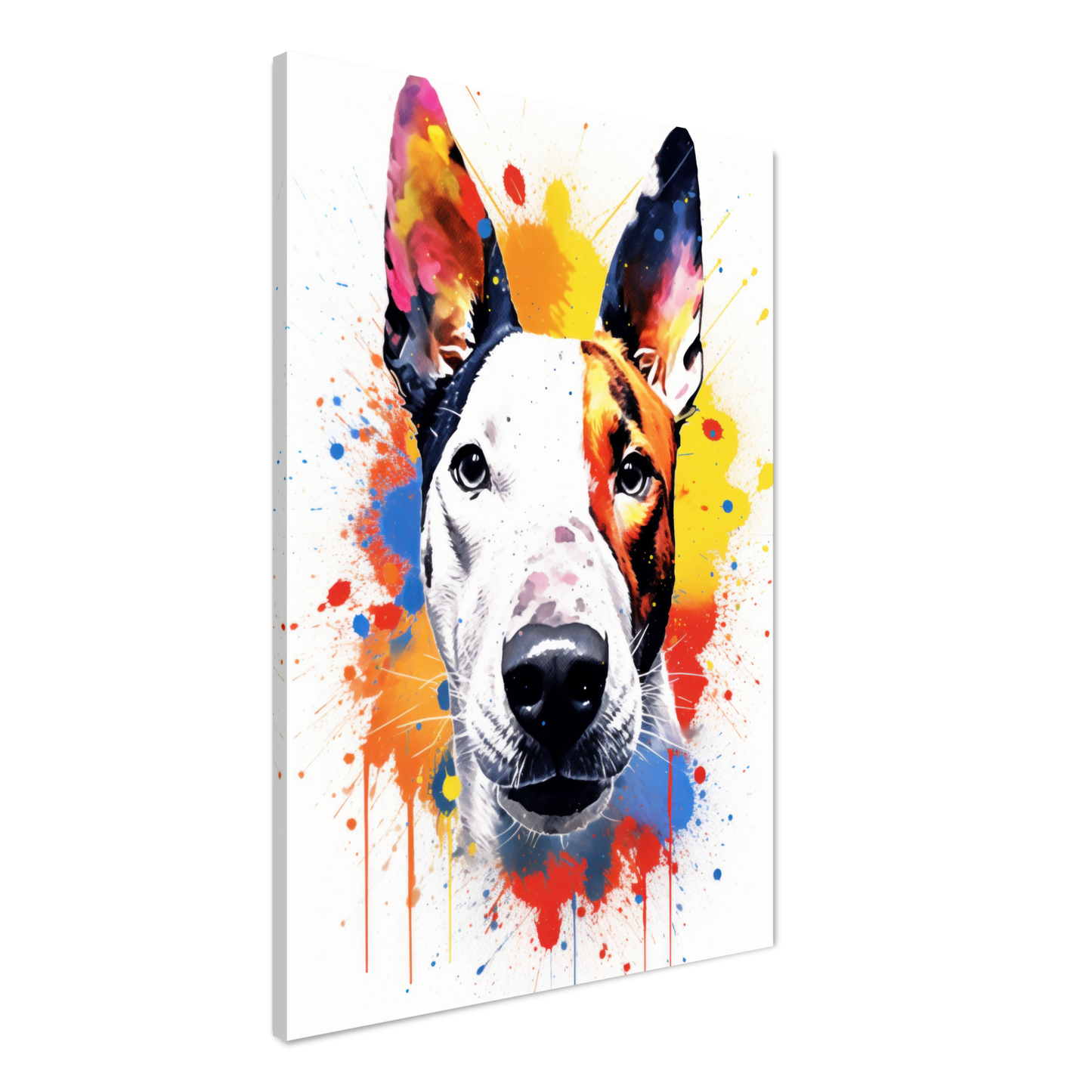 Bullterrier Pop-Art (DOG172)