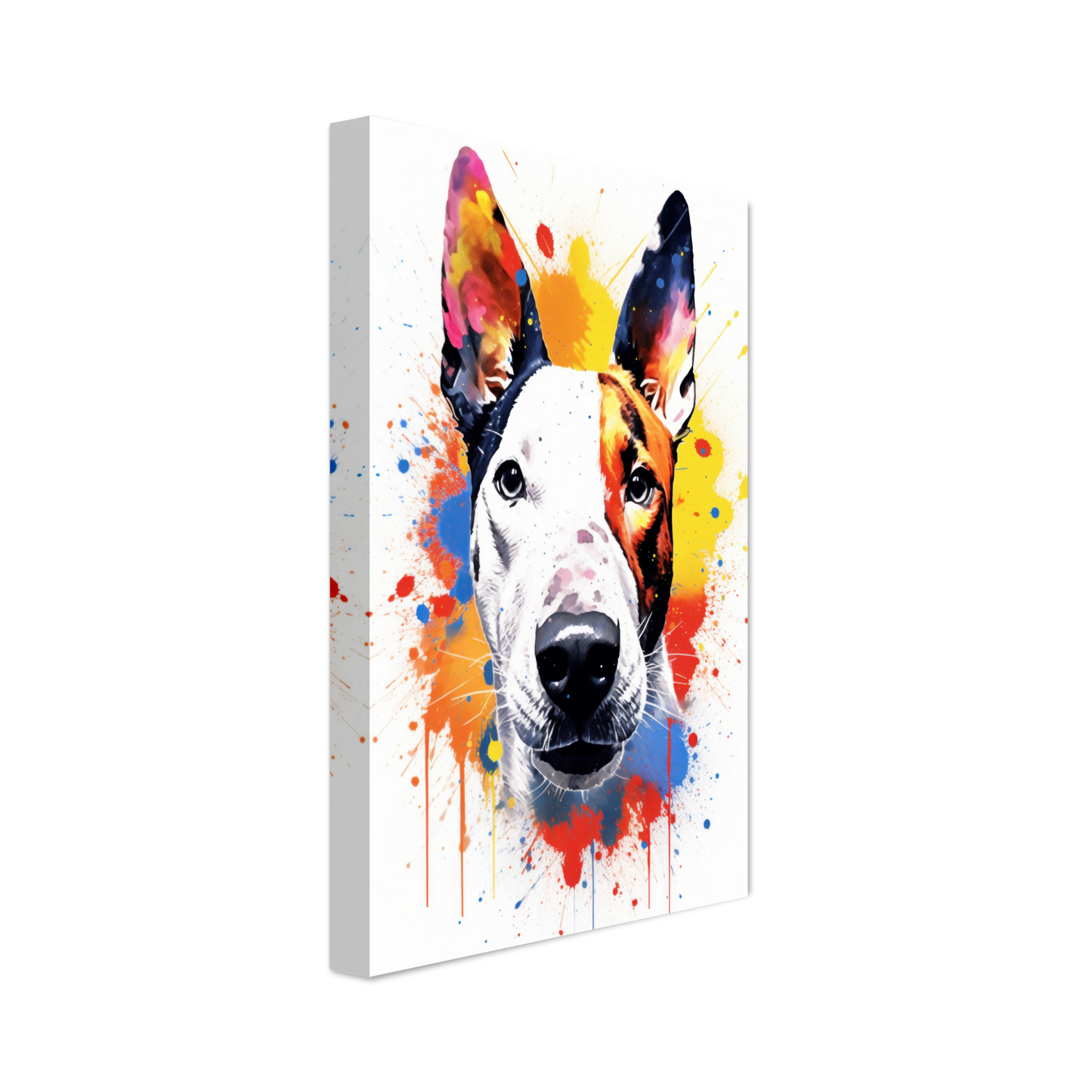 Bullterrier Pop-Art (DOG172)