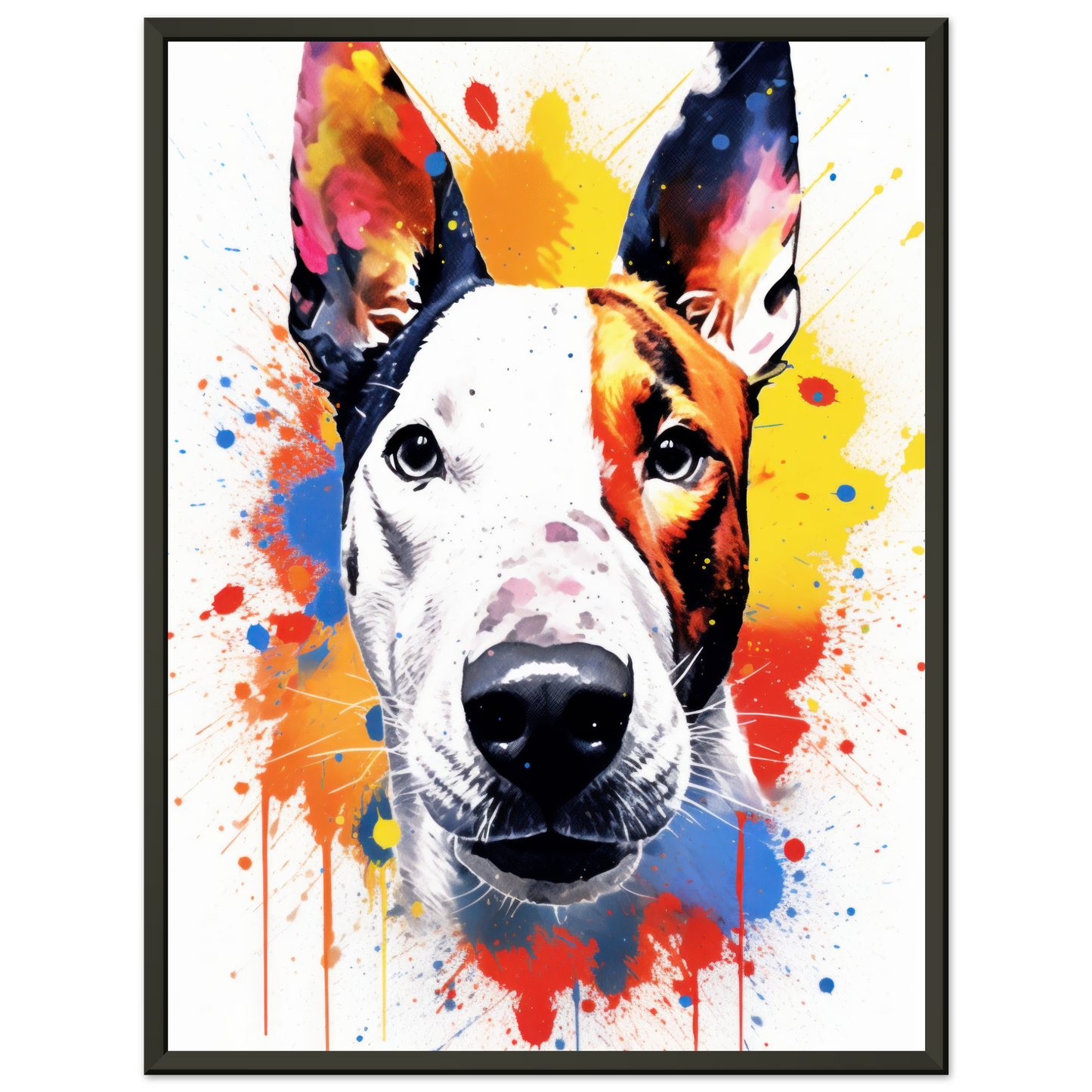 Bullterrier Pop-Art (DOG172)