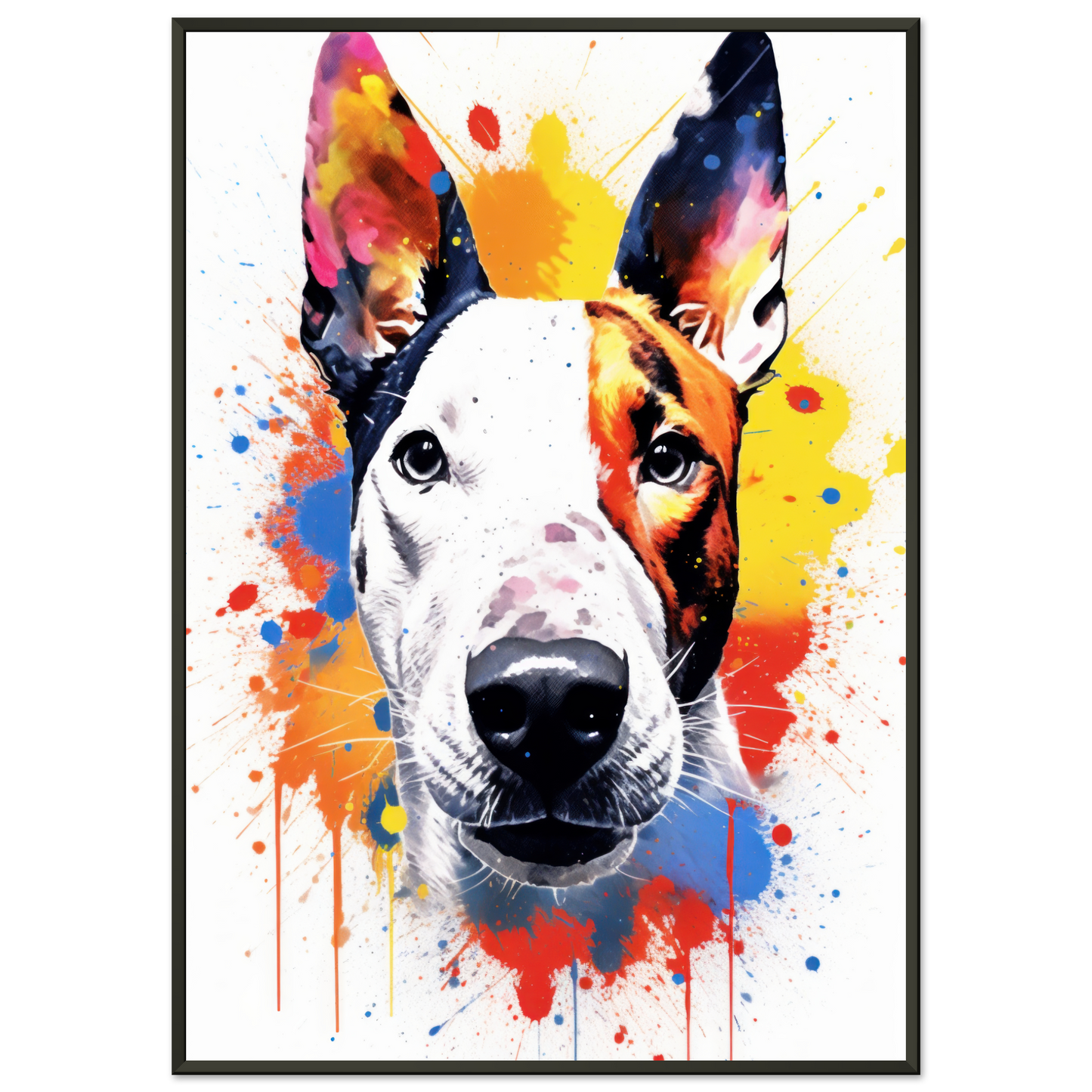 Bullterrier Pop-Art (DOG172)