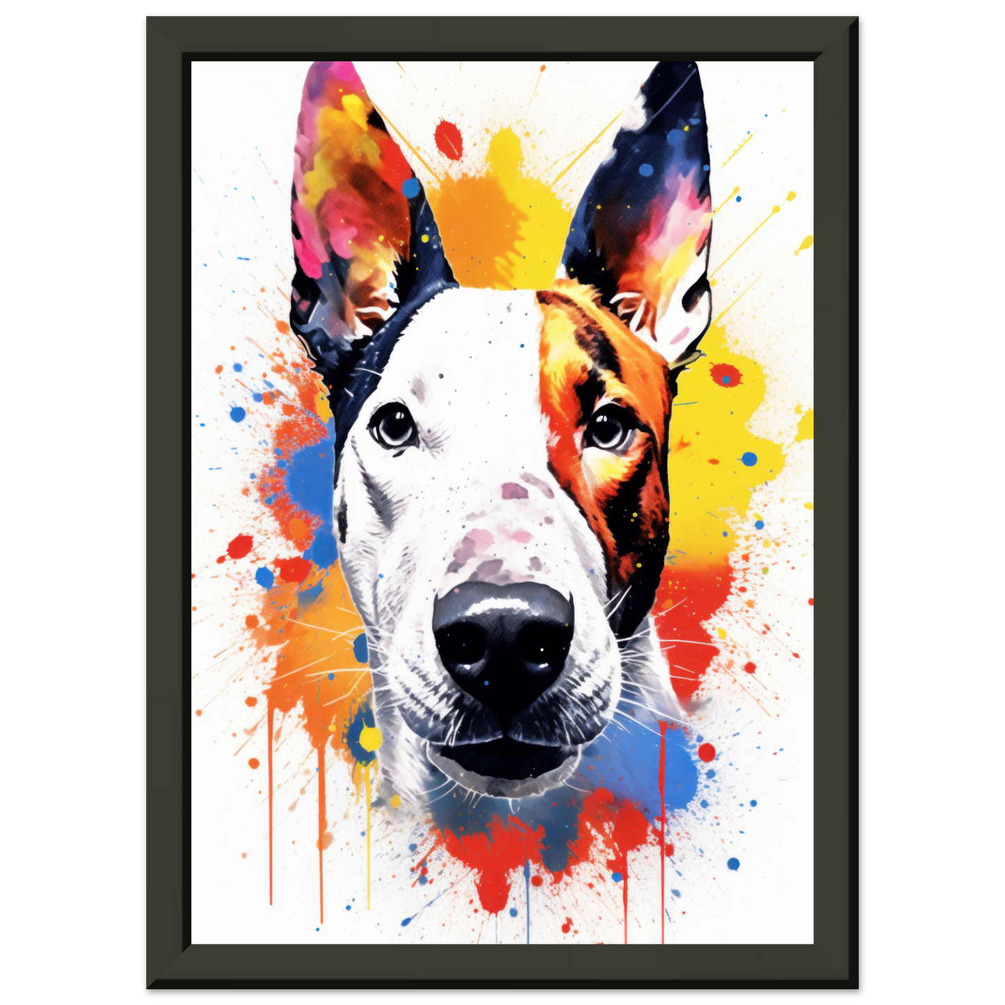 Bullterrier Pop-Art (DOG172)