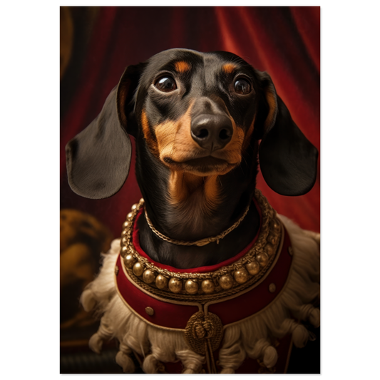 Dachshund Renaissance (DOG195)