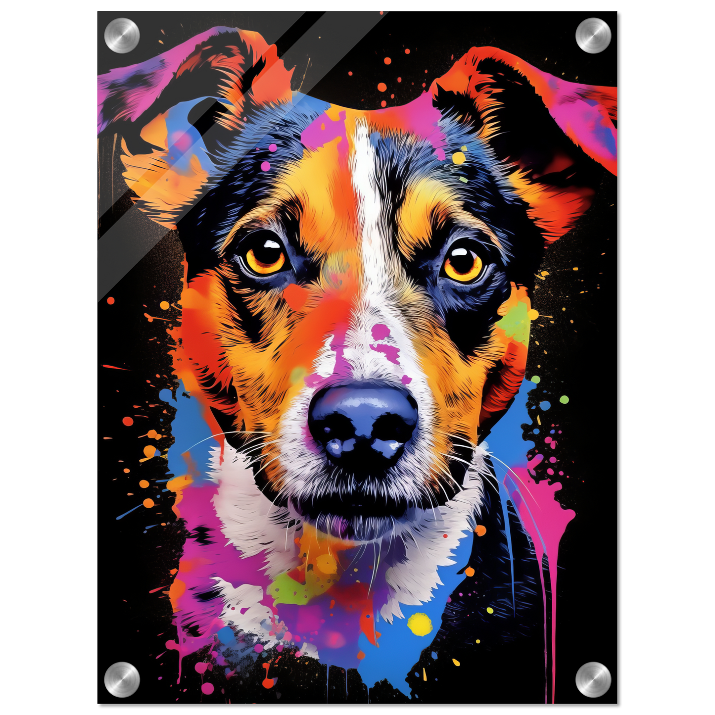 Jack Russell Terrier Pop Art (DOG277)