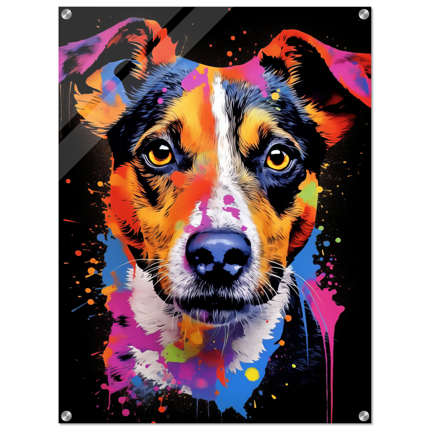 Jack Russell Terrier Pop Art (DOG277)