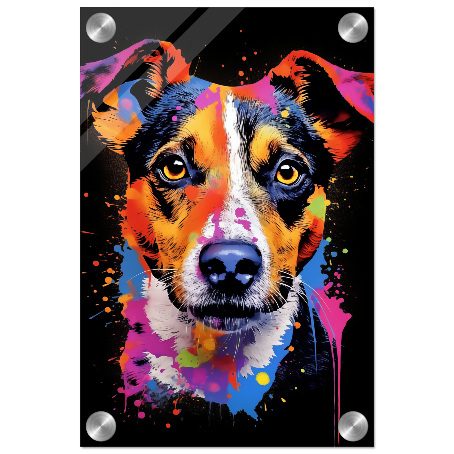 Jack Russell Terrier Pop Art (DOG277)