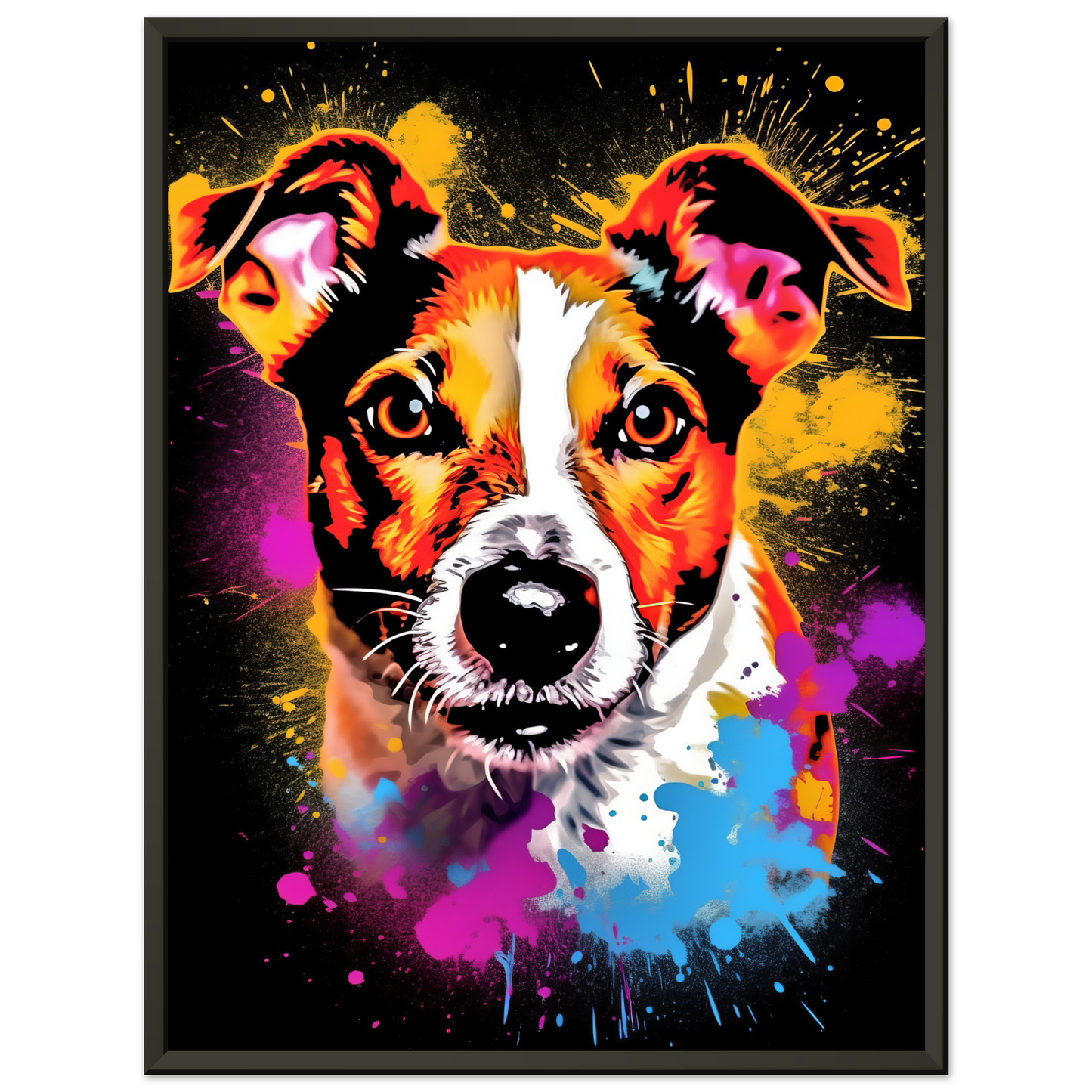 Jack Russell Terrier Pop-Art (DOG278)
