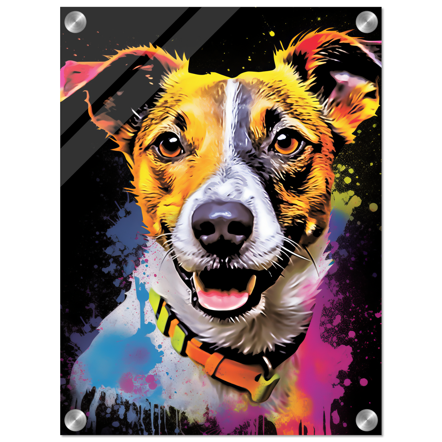 Jack Russell Terrier Pop Art (DOG279)