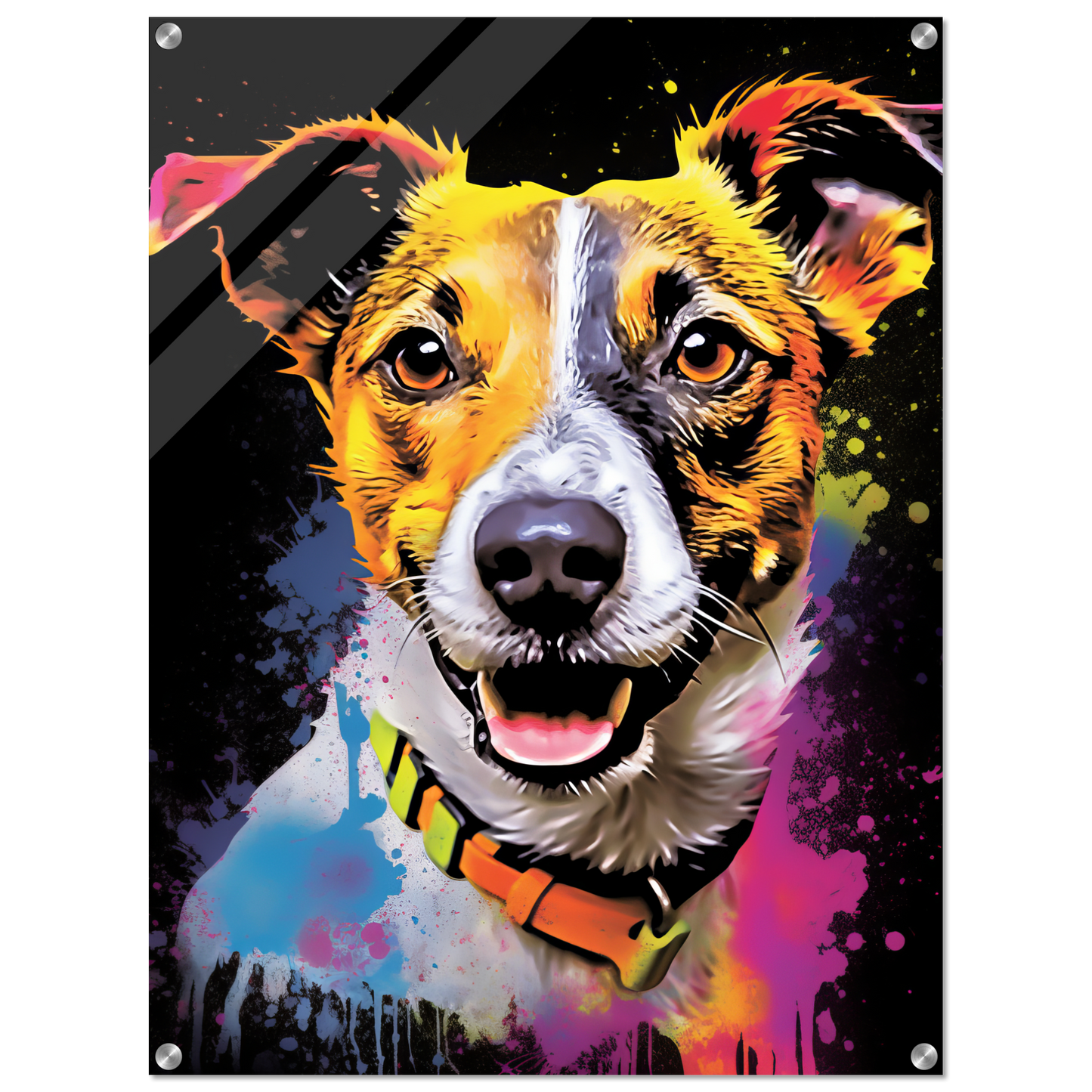 Jack Russell Terrier Pop Art (DOG279)