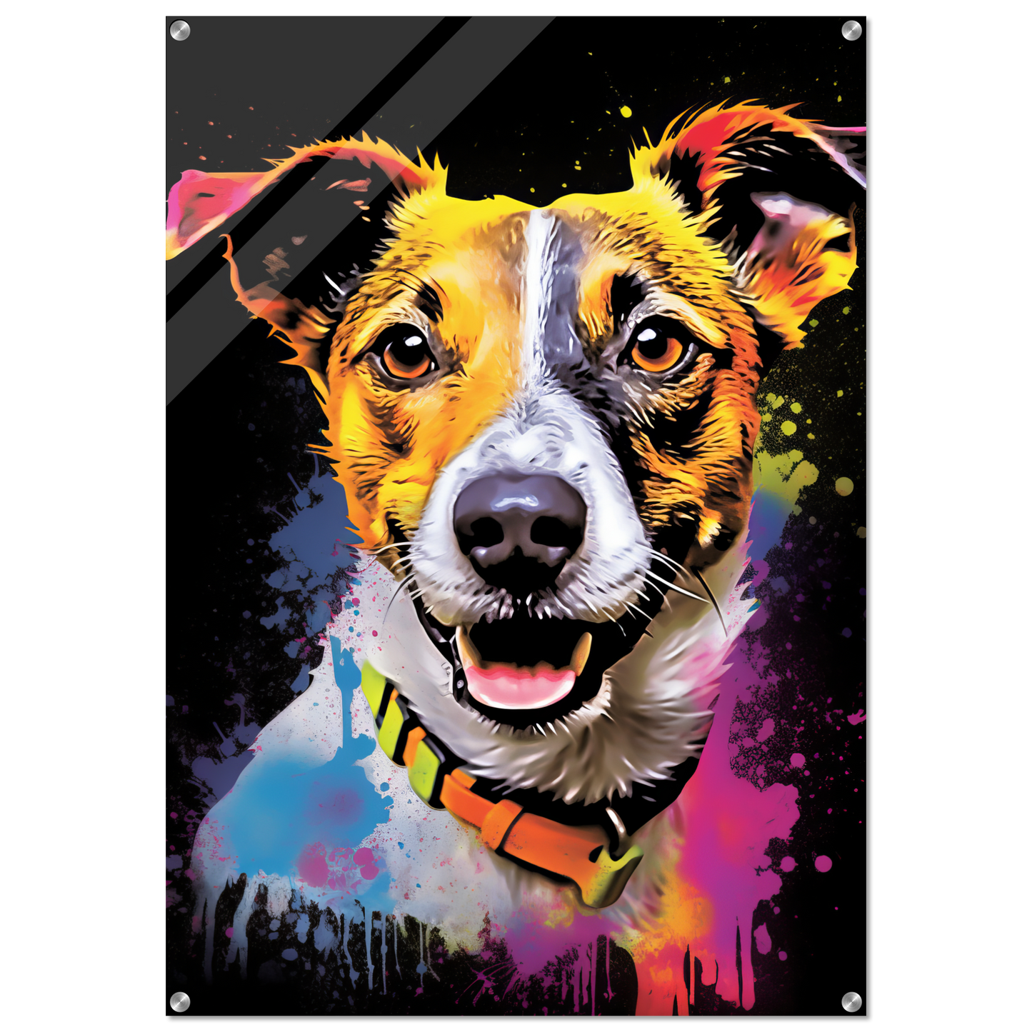 Jack Russell Terrier Pop Art (DOG279)