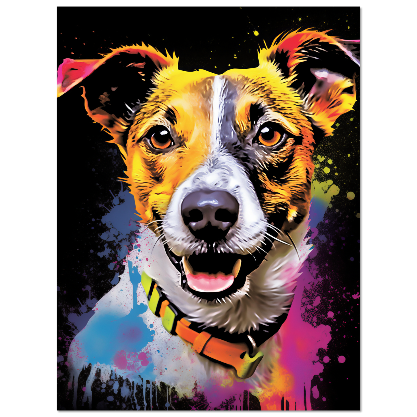 Jack Russell Terrier Pop Art (DOG279)