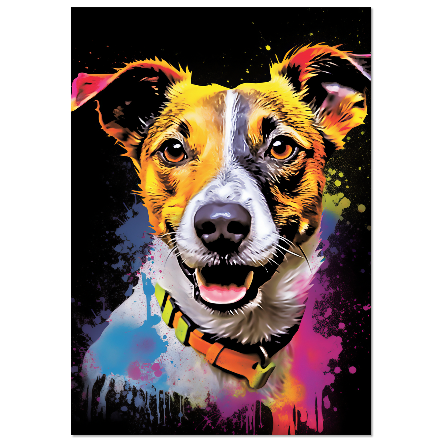 Jack Russell Terrier Pop Art (DOG279)