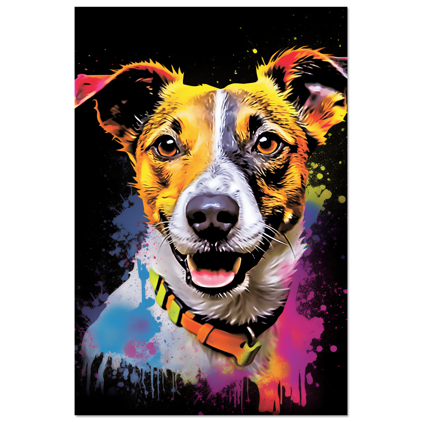 Jack Russell Terrier Pop Art (DOG279)