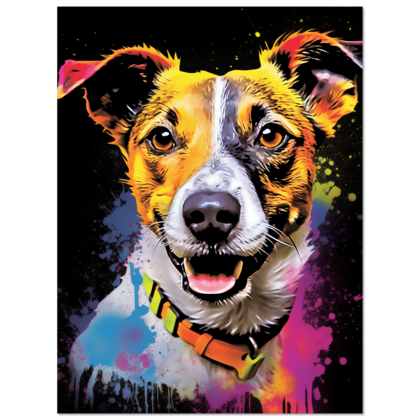 Jack Russell Terrier Pop Art (DOG279)