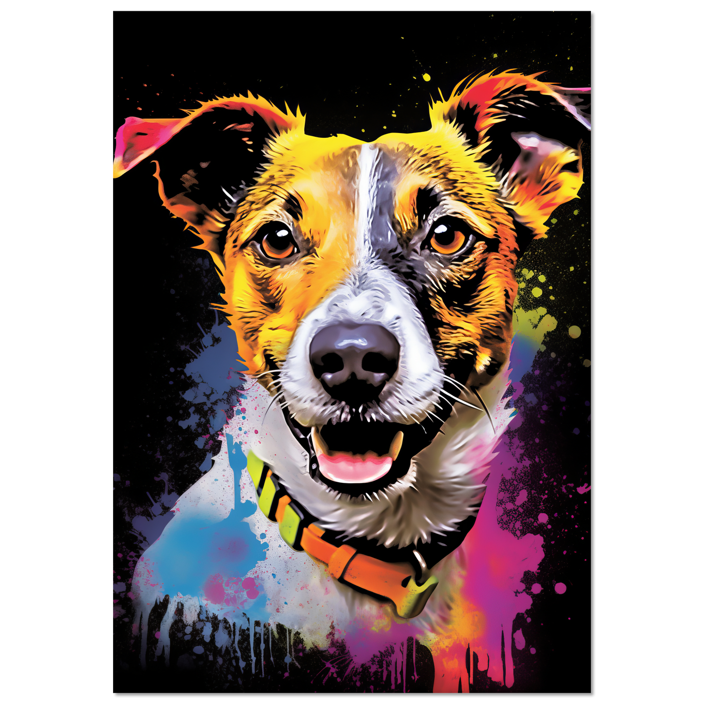 Jack Russell Terrier Pop Art (DOG279)