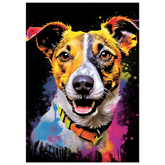 Jack Russell Terrier Pop-Art (DOG279)