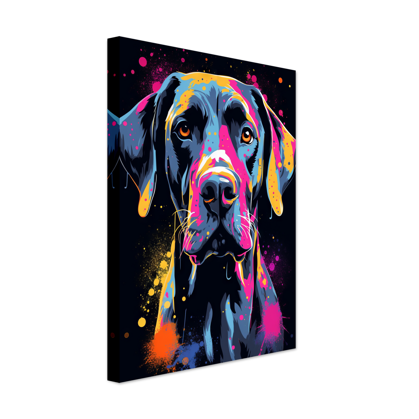 Hund Deutsche Dogge Pop-Art (DOG27)