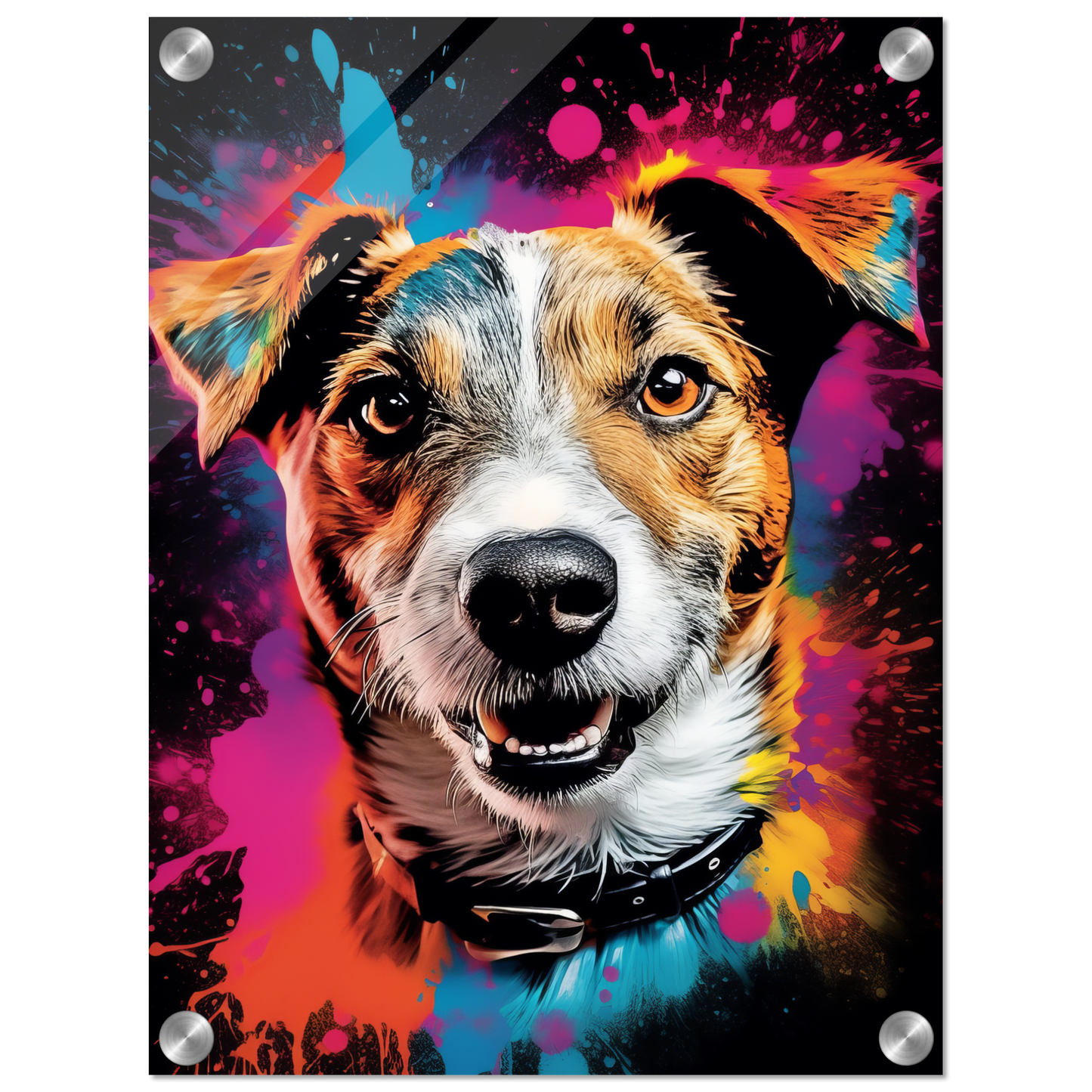 Jack Russell Terrier Pop Art (DOG280)