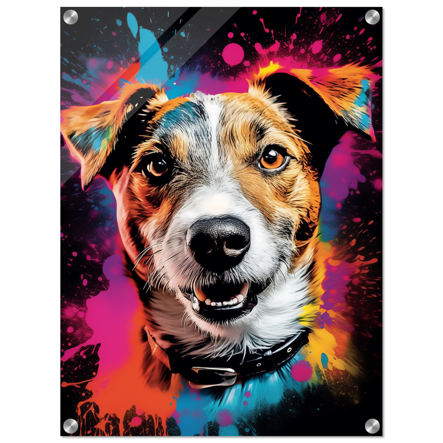 Jack Russell Terrier Pop Art (DOG280)