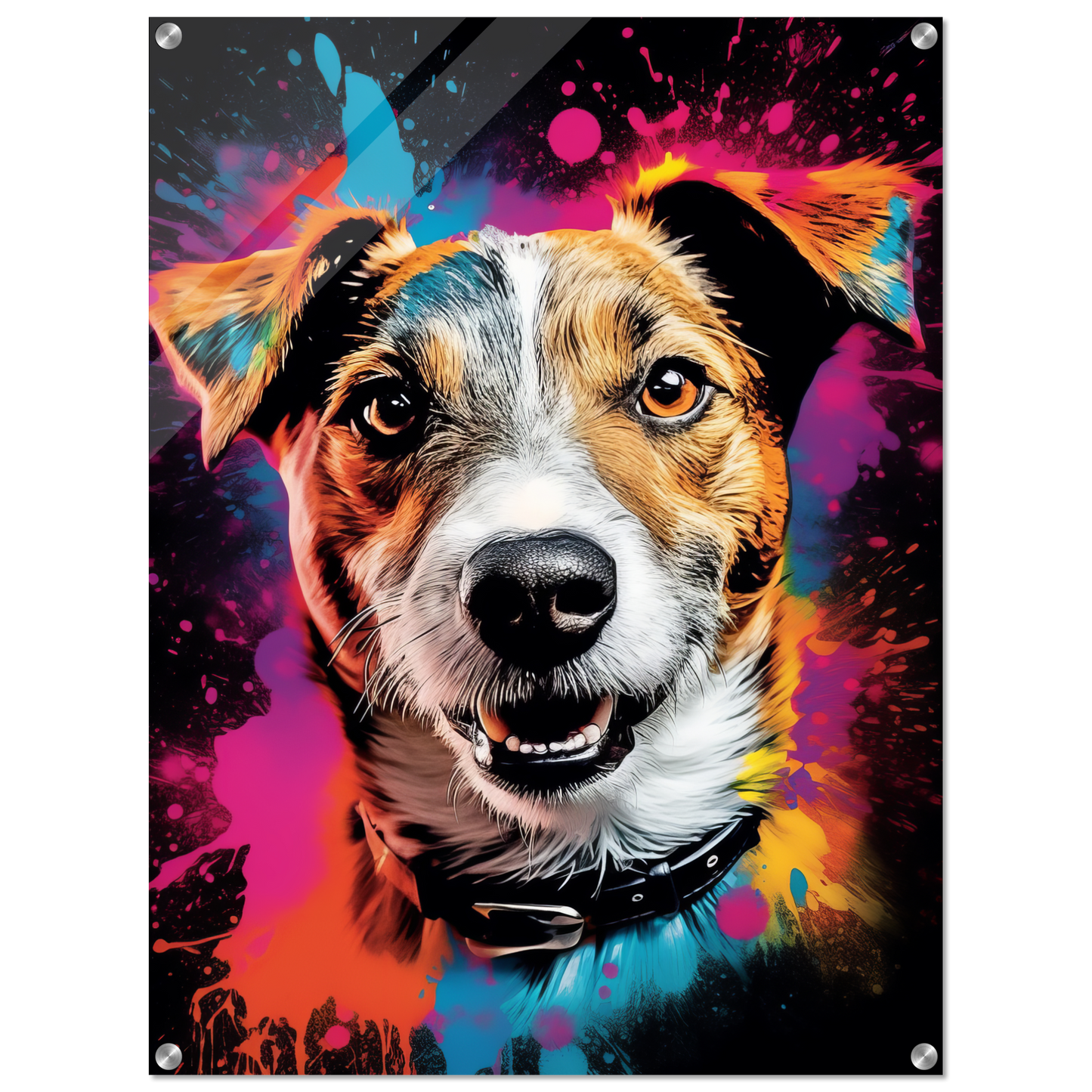 Jack Russell Terrier Pop Art (DOG280)
