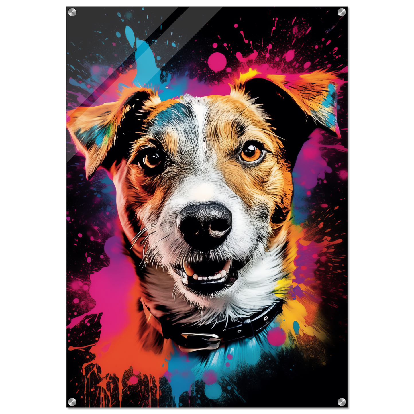 Jack Russell Terrier Pop Art (DOG280)