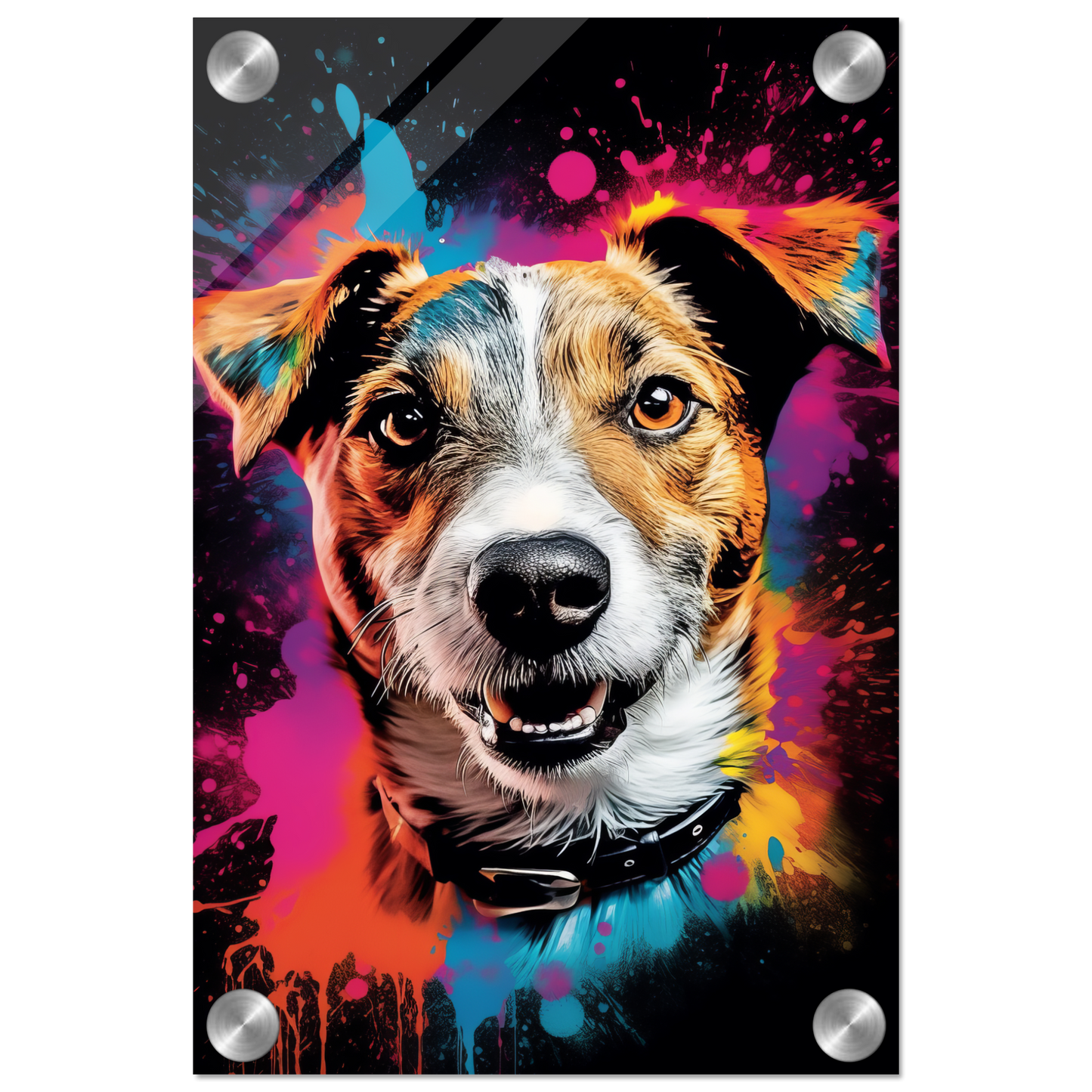 Jack Russell Terrier Pop Art (DOG280)