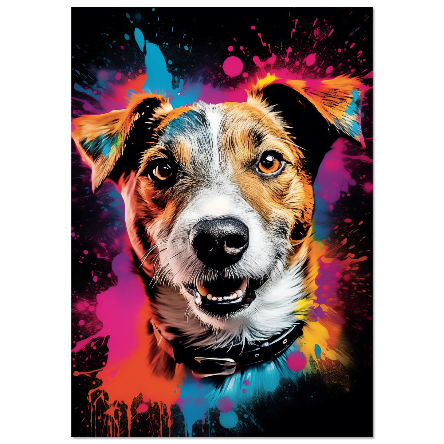 Jack Russell Terrier Pop Art (DOG280)
