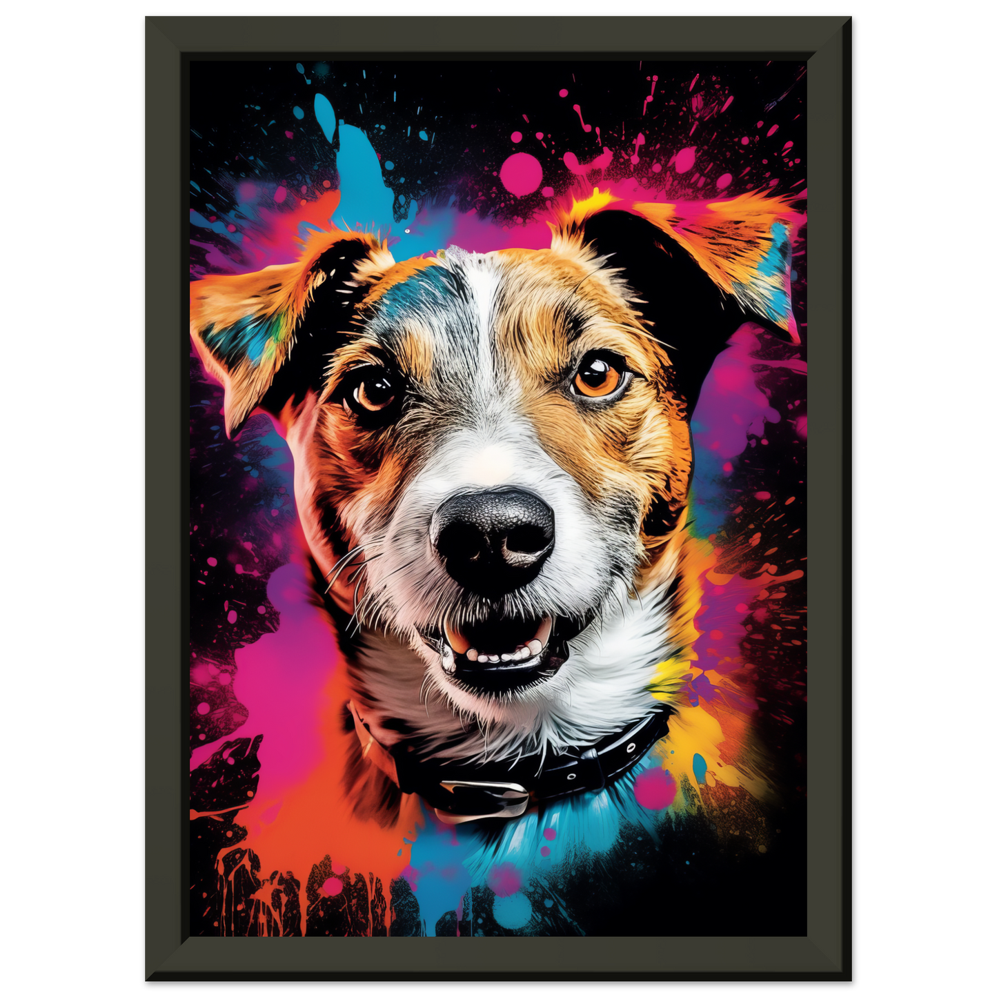 Jack Russell Terrier Pop Art (DOG280)