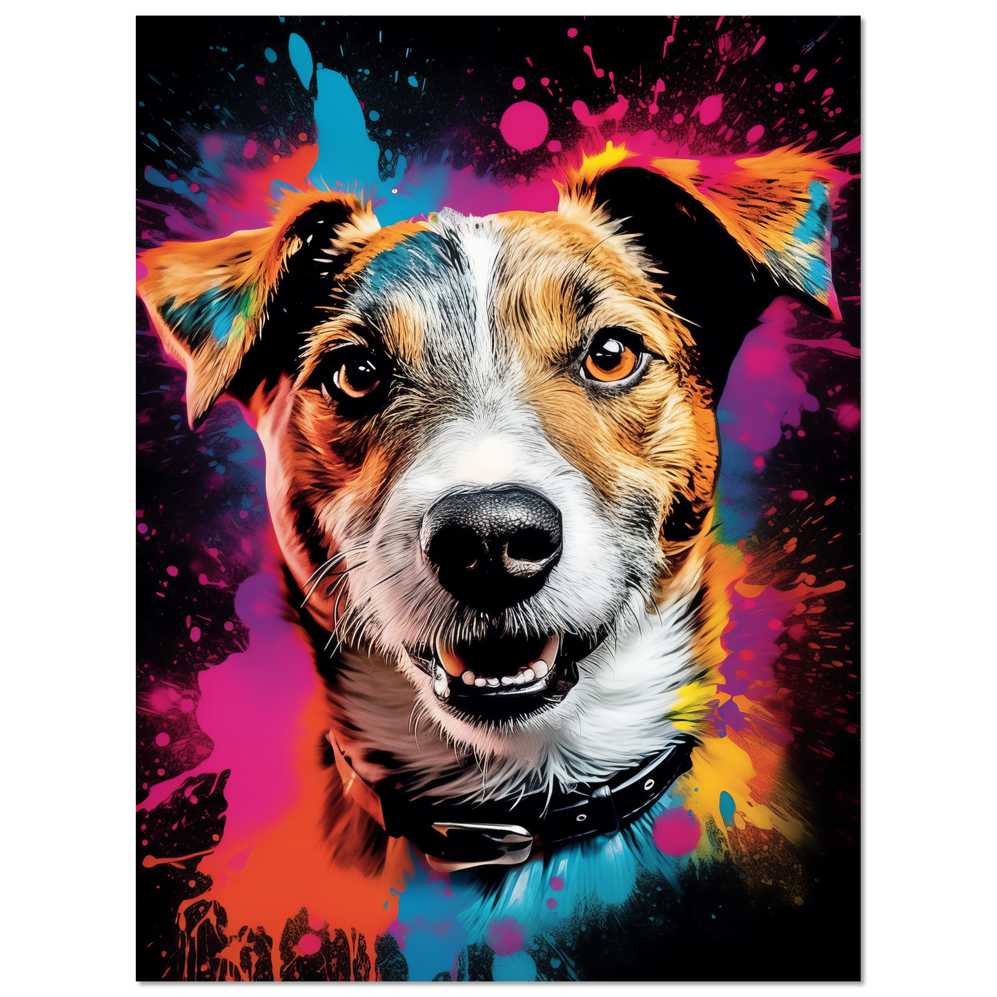 Jack Russell Terrier Pop Art (DOG280)
