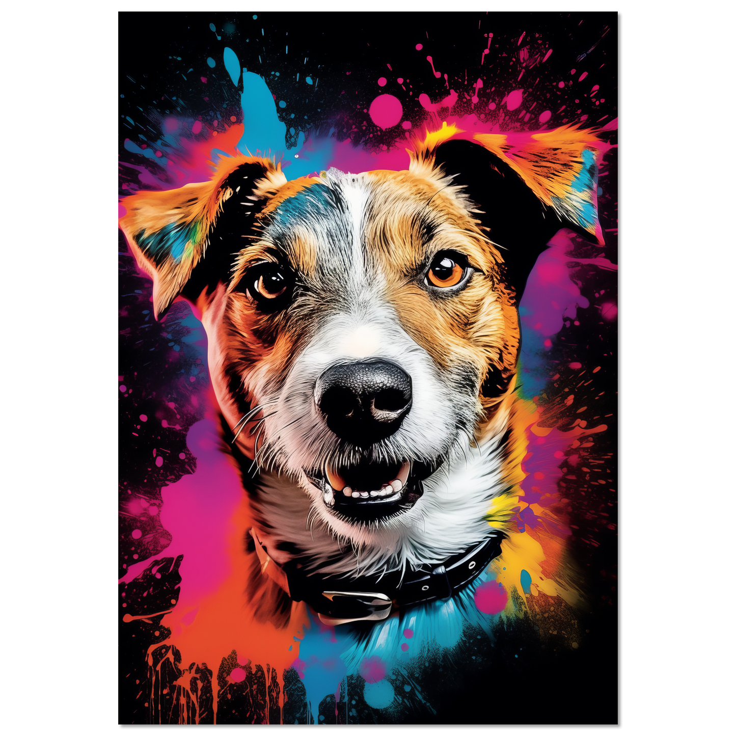 Jack Russell Terrier Pop Art (DOG280)