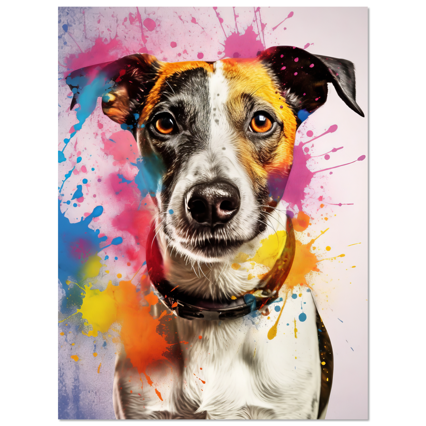 Jack Russell Terrier Pop Art (DOG281)