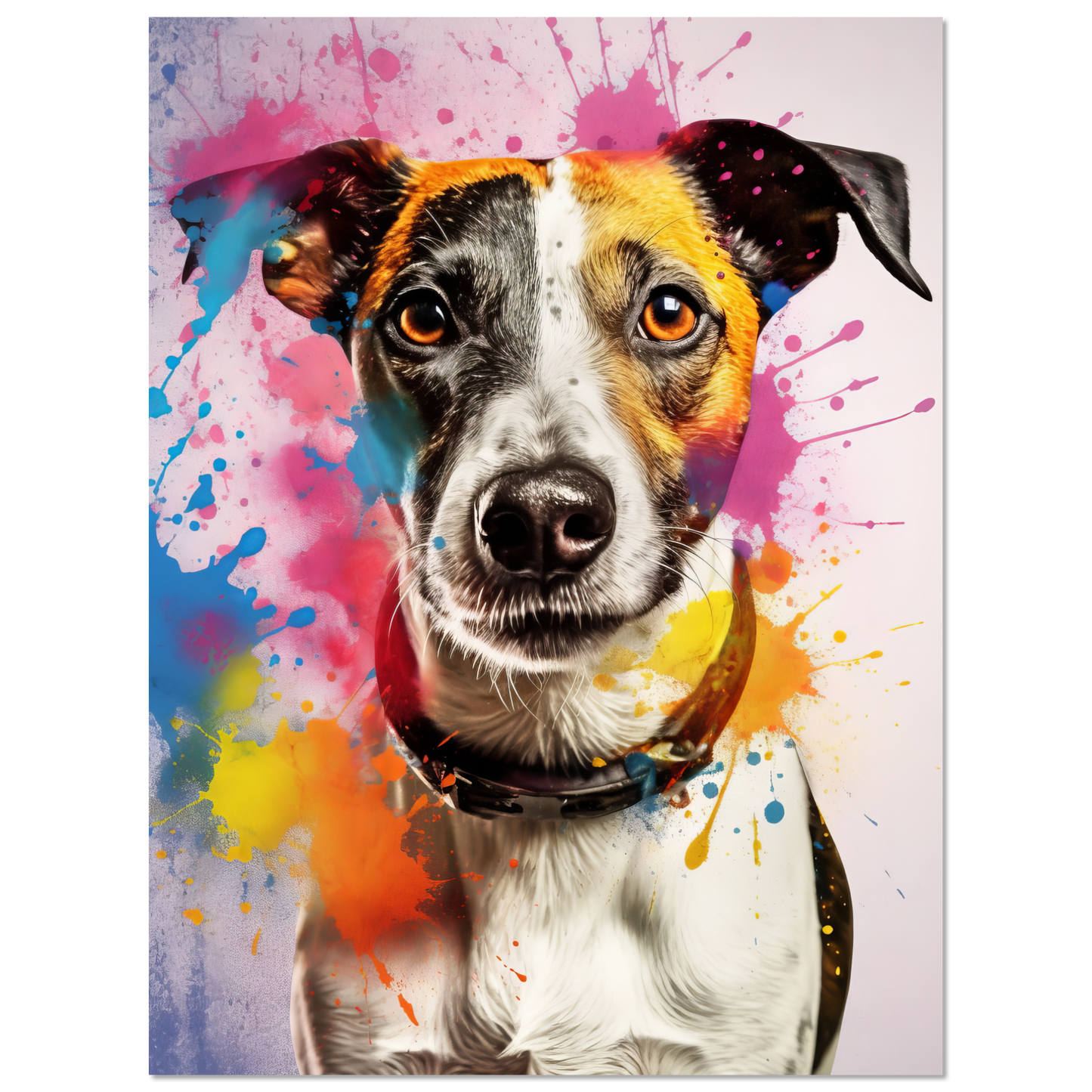 Jack Russell Terrier Pop Art (DOG281)