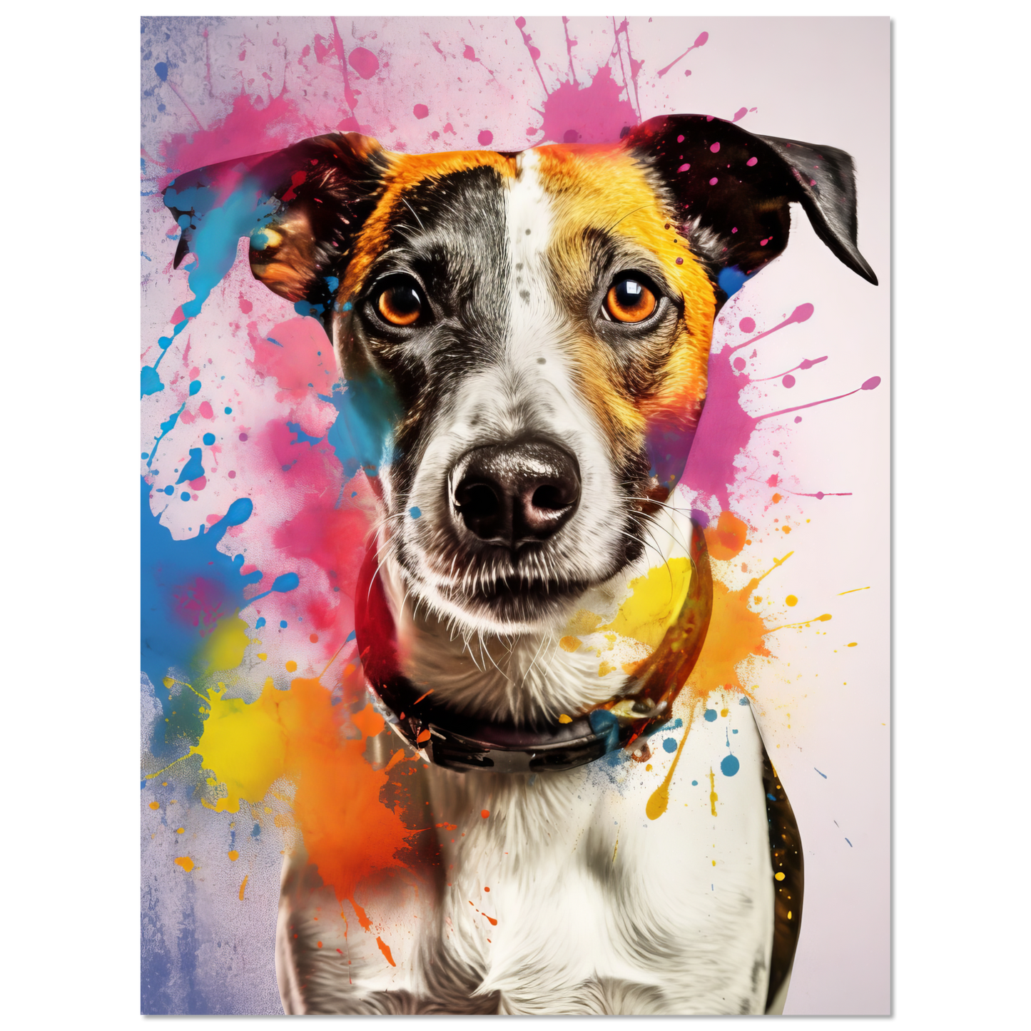 Jack Russell Terrier Pop Art (DOG281)