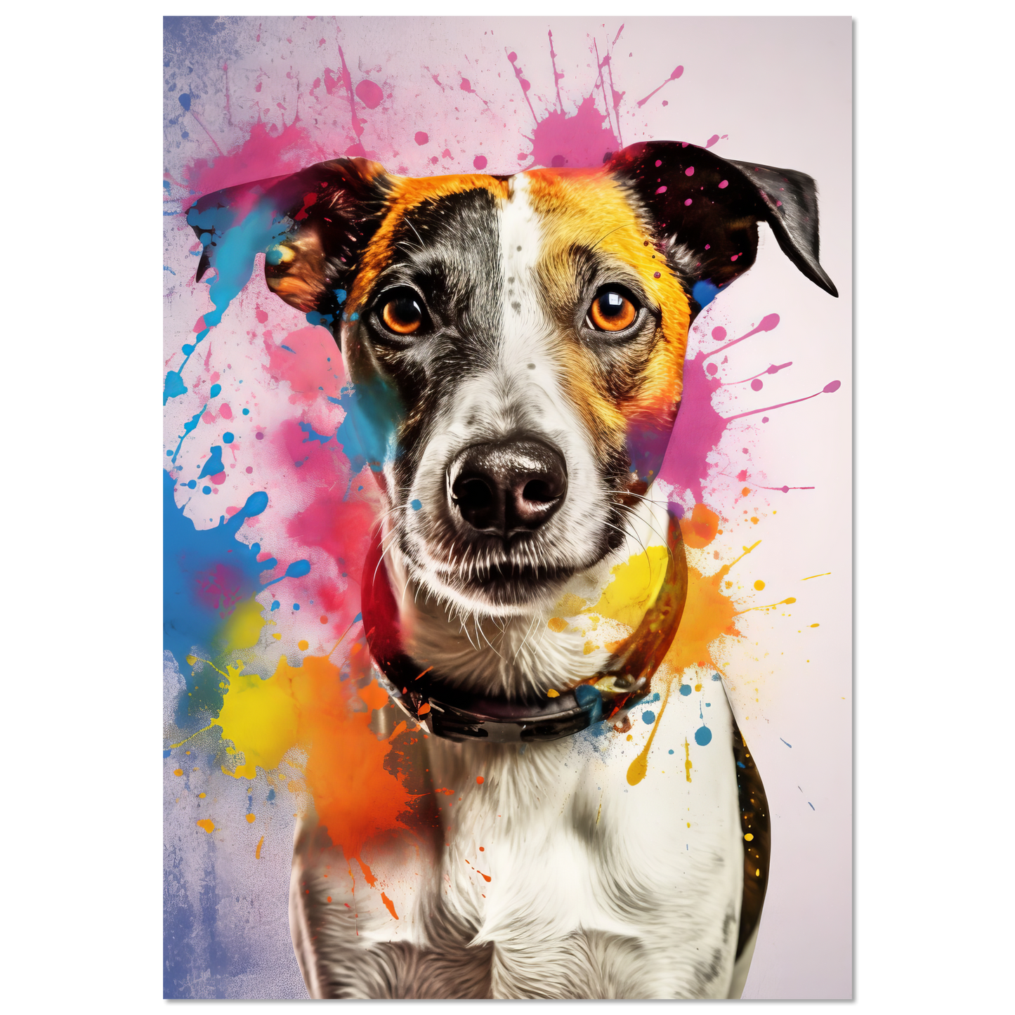 Jack Russell Terrier Pop Art (DOG281)