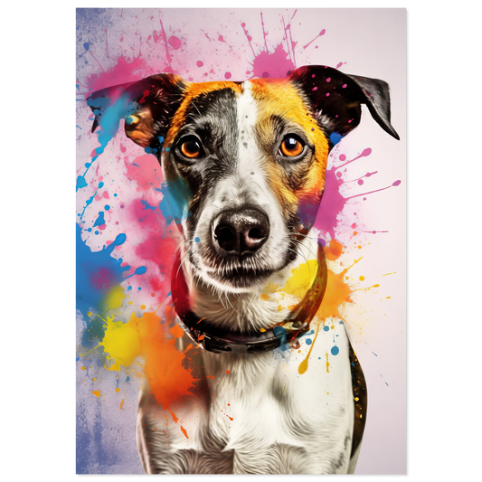 Jack Russell Terrier Pop-Art (DOG281)