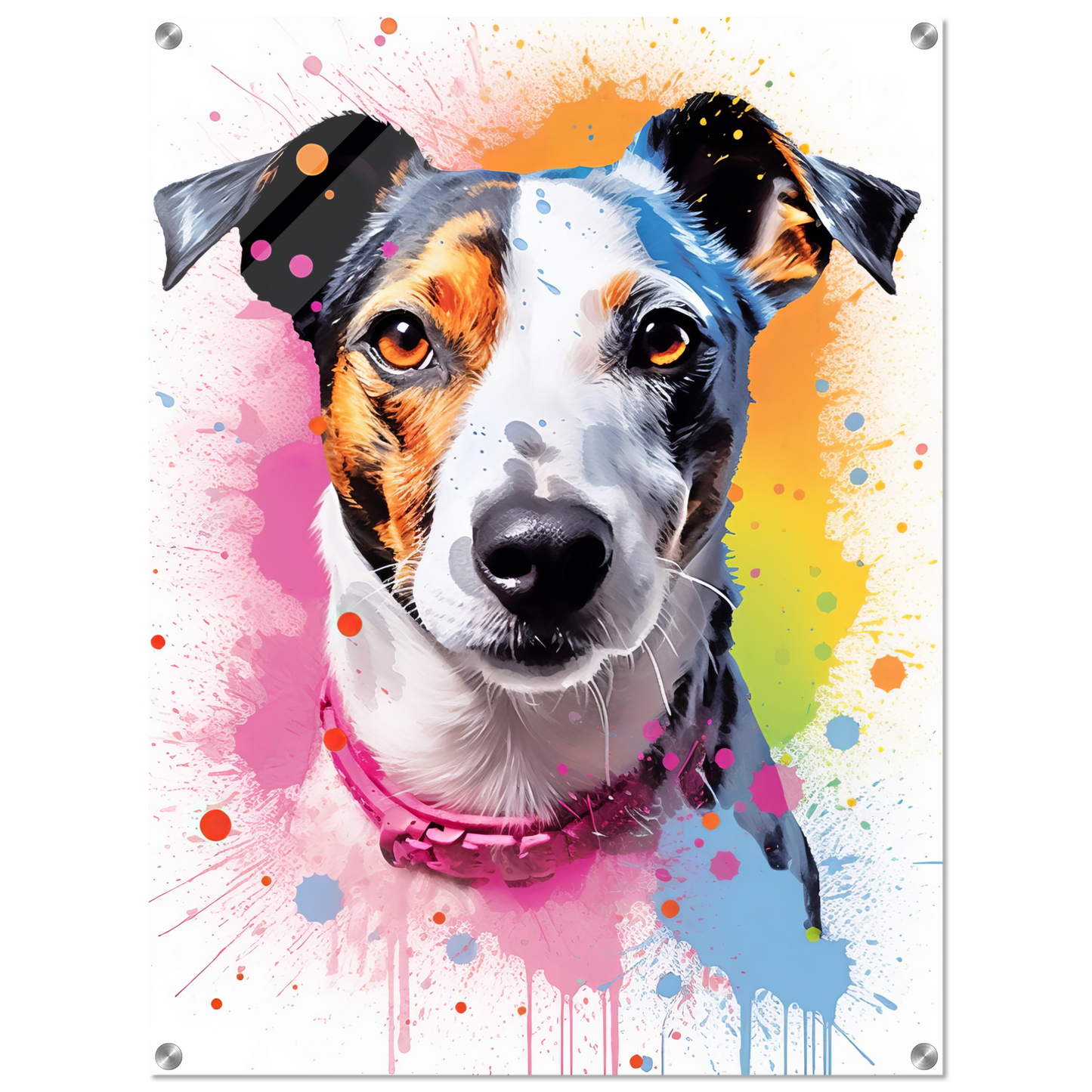 Jack Russell Terrier Pop Art (DOG282)
