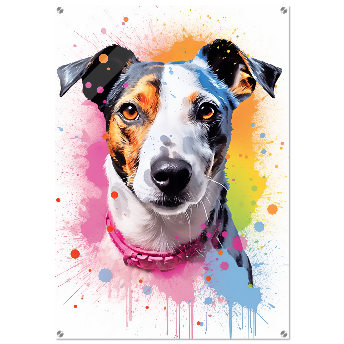 Jack Russell Terrier Pop Art (DOG282)