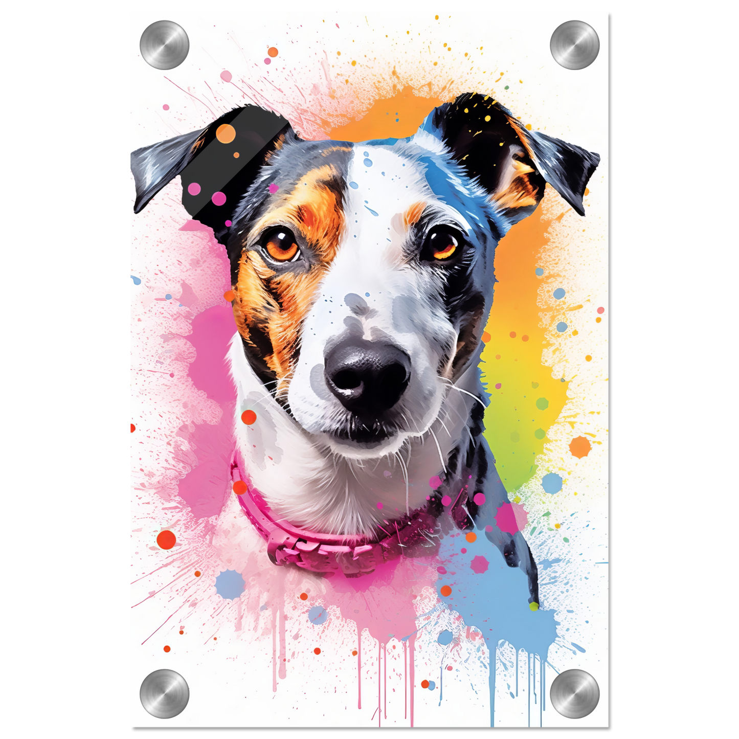 Jack Russell Terrier Pop Art (DOG282)