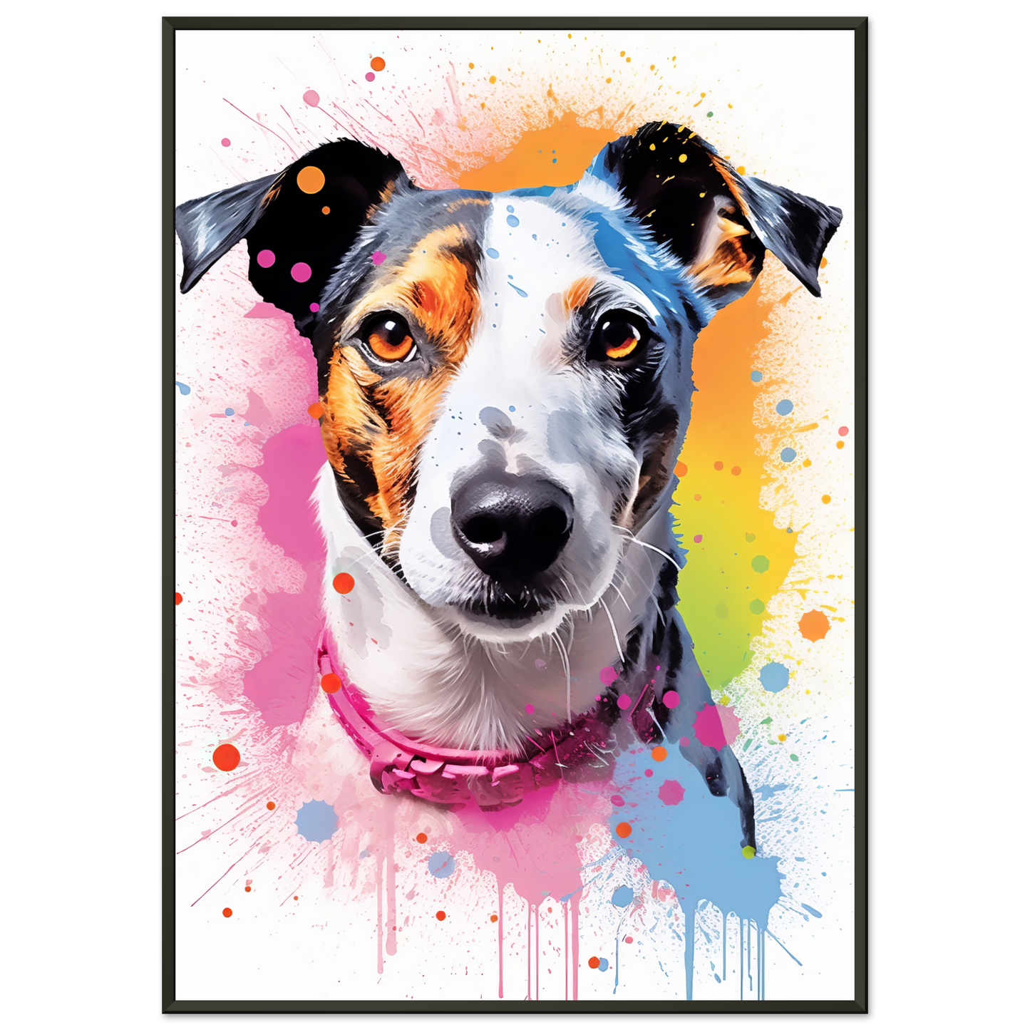 Jack Russell Terrier Pop Art (DOG282)