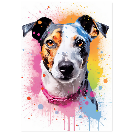 Jack Russell Terrier Pop-Art (DOG282)