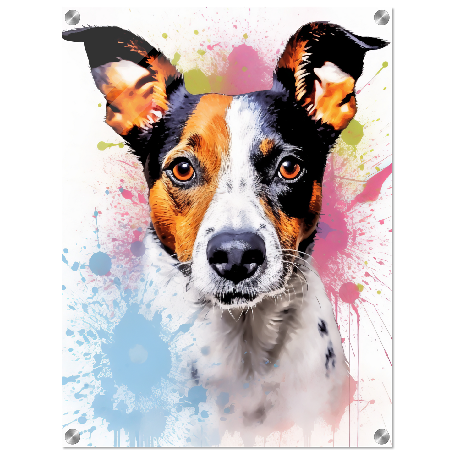 Jack Russell Terrier Pop Art (DOG283)